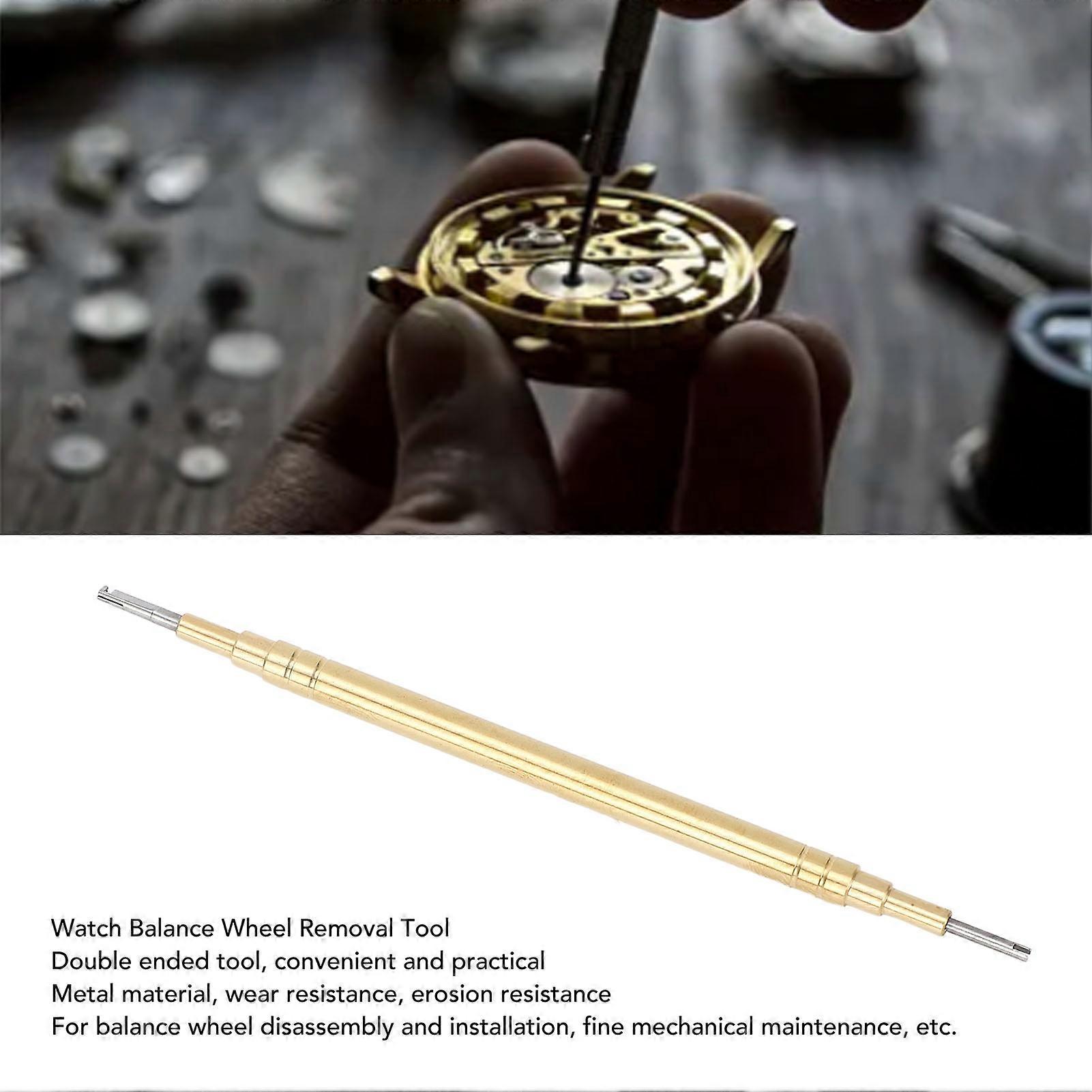 Watch nce Wheel Remover Double Ended Hairspring Disassembly and Assembly Tool for Fine Mechanical Maintenance