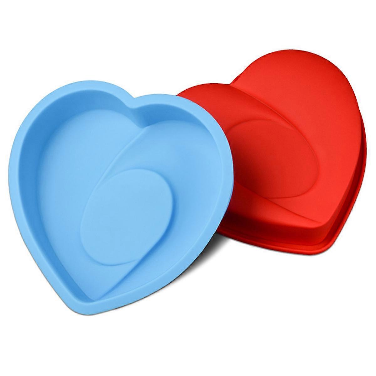 Flexible Silicone Cake Baking Mold Pan with Nonstick Finish for Easy Release .84x1.57 Inches