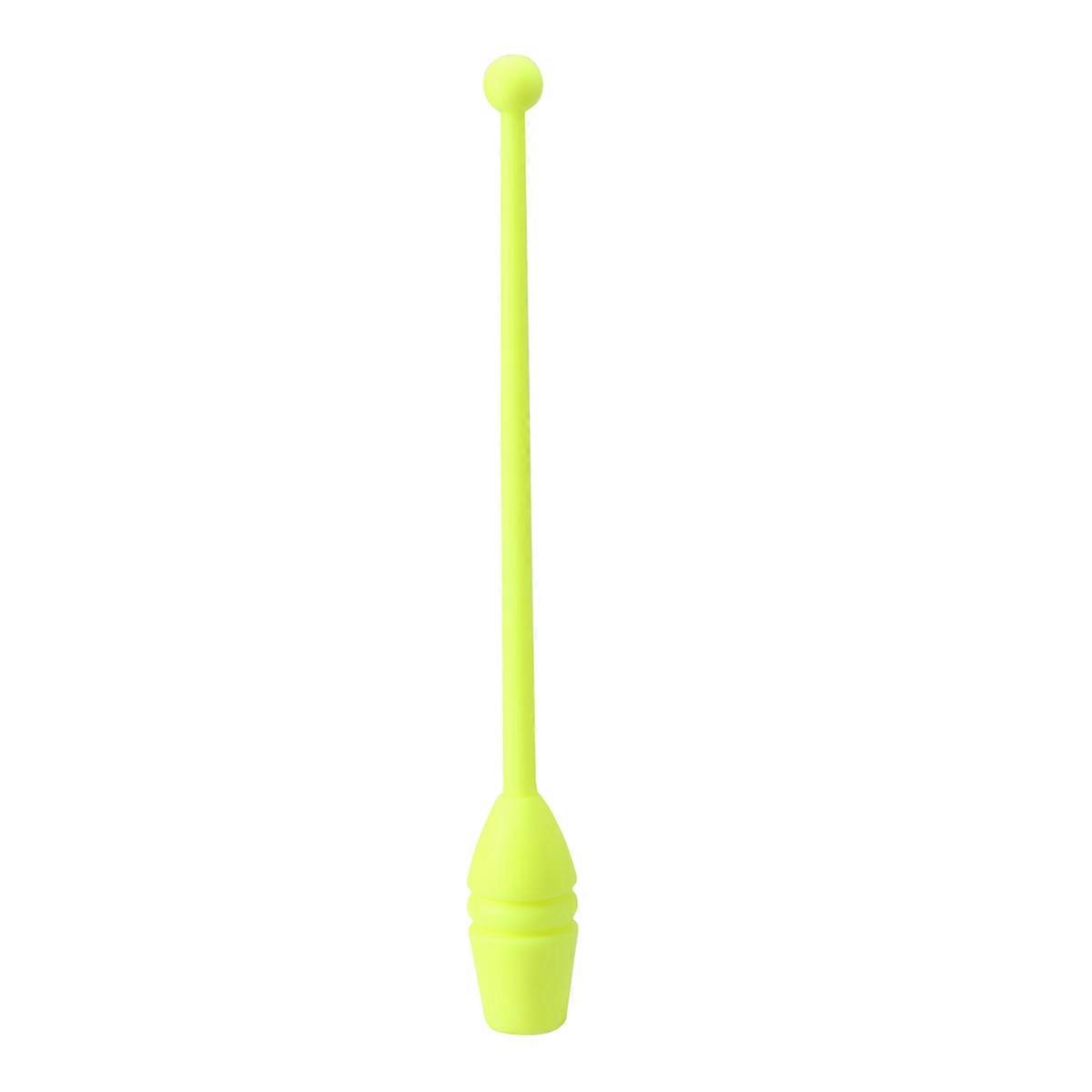 Tánc és torna bot sportfelszerelés gyerekeknek és felnőtteknek sárga szín 43,5 cm x 4,5 cm x 4,5 cm 1 pár