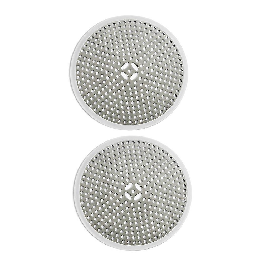 Diskbänkspropp rostfritt stål dräneringslock badrum 11,8x11,8cm deodorisering 2st