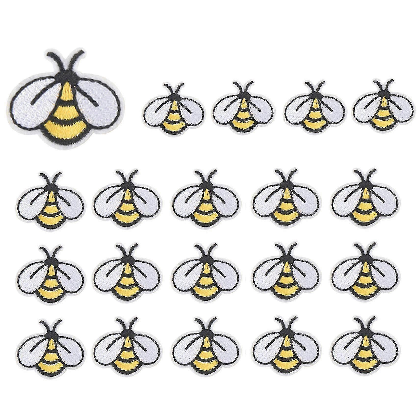 Bee Embroidery Patch Applique for Clothing Dcor
