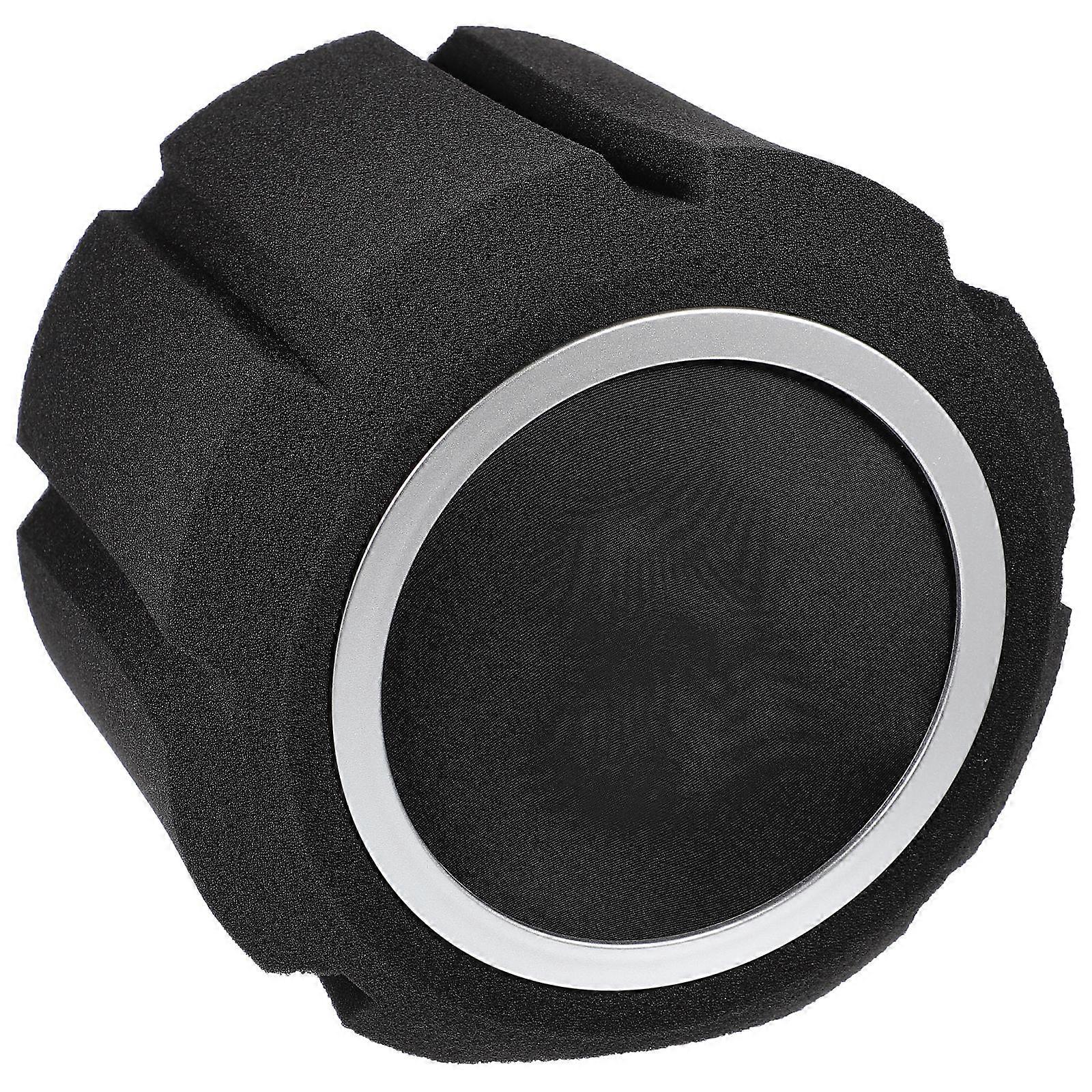 Soundproof Microphone Cover Sponge Protector for Enhanced Performance, Easy Installation, Reduces Wind Noise and Dust for Various Microphones