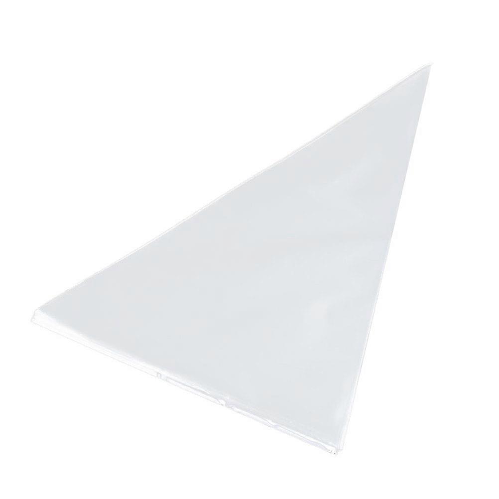 200pcs Transparent Food Bag Triangle Package Bag Creative Candy Food Storage Bag with Strap (100pcs 16x30cm, 100pcs 13x25cm)