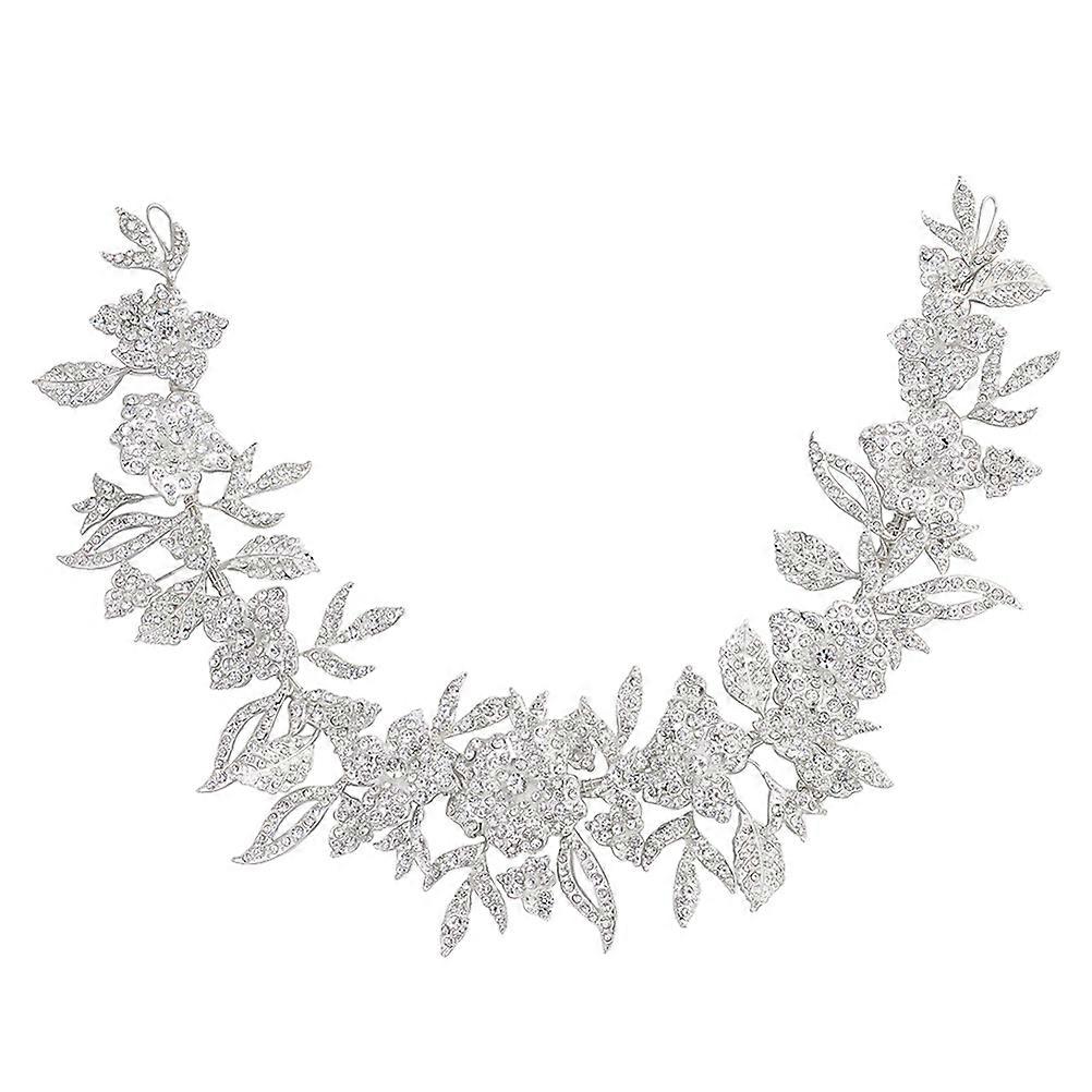 Here's a refined and professional product description based on your input:
**Elegant Shiny Waist Chain for Brides – Floral Rhinestone Wedding