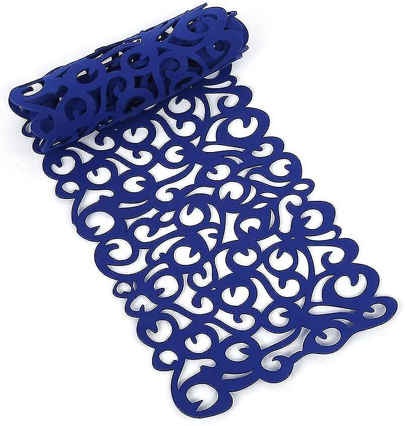 Rectangular Hollow Felt Openwork Tablecloth Placemats Table Mat Decorations For Party, Christmas