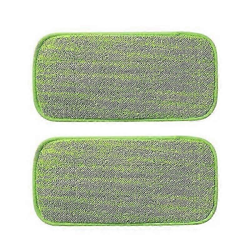 2 Pack Reusable Mop Pads Refill for Wet Jet - Washable Microfiber Replacement Mopping Pads for Floor