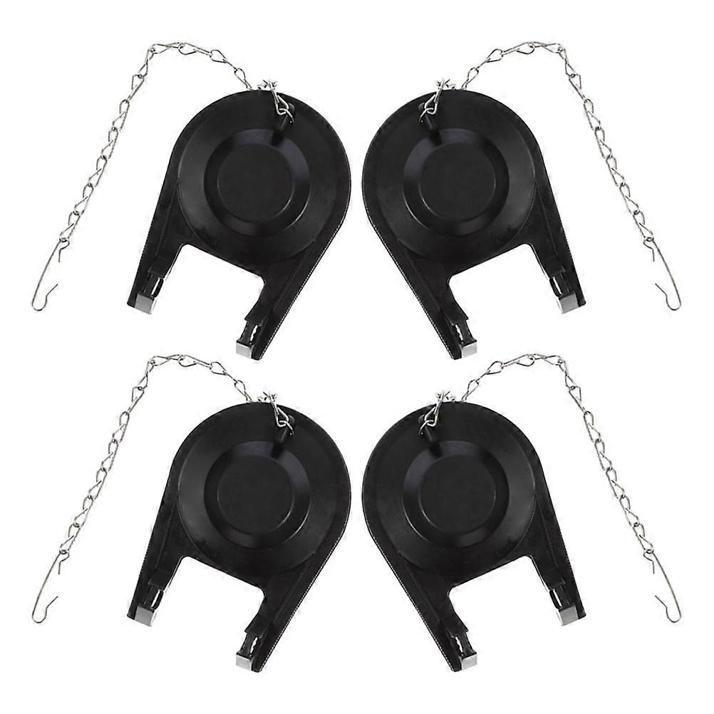 Universal Toilet Tank Flapper for Effective Leak Prevention 4Pcs PVC