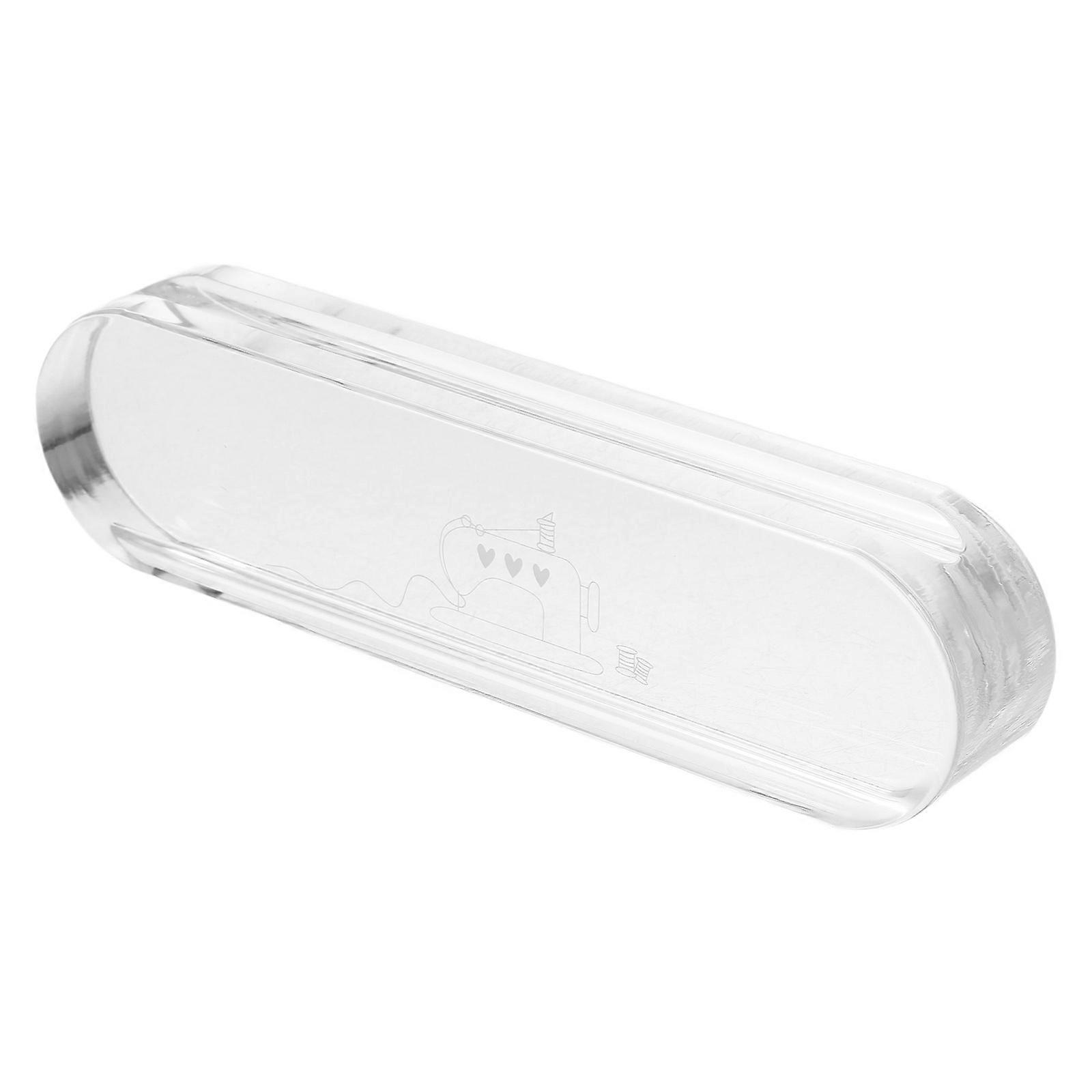 Clear Acrylic Tailors Clapper Transparent Sewing Accessories with Clear View Ironing Function