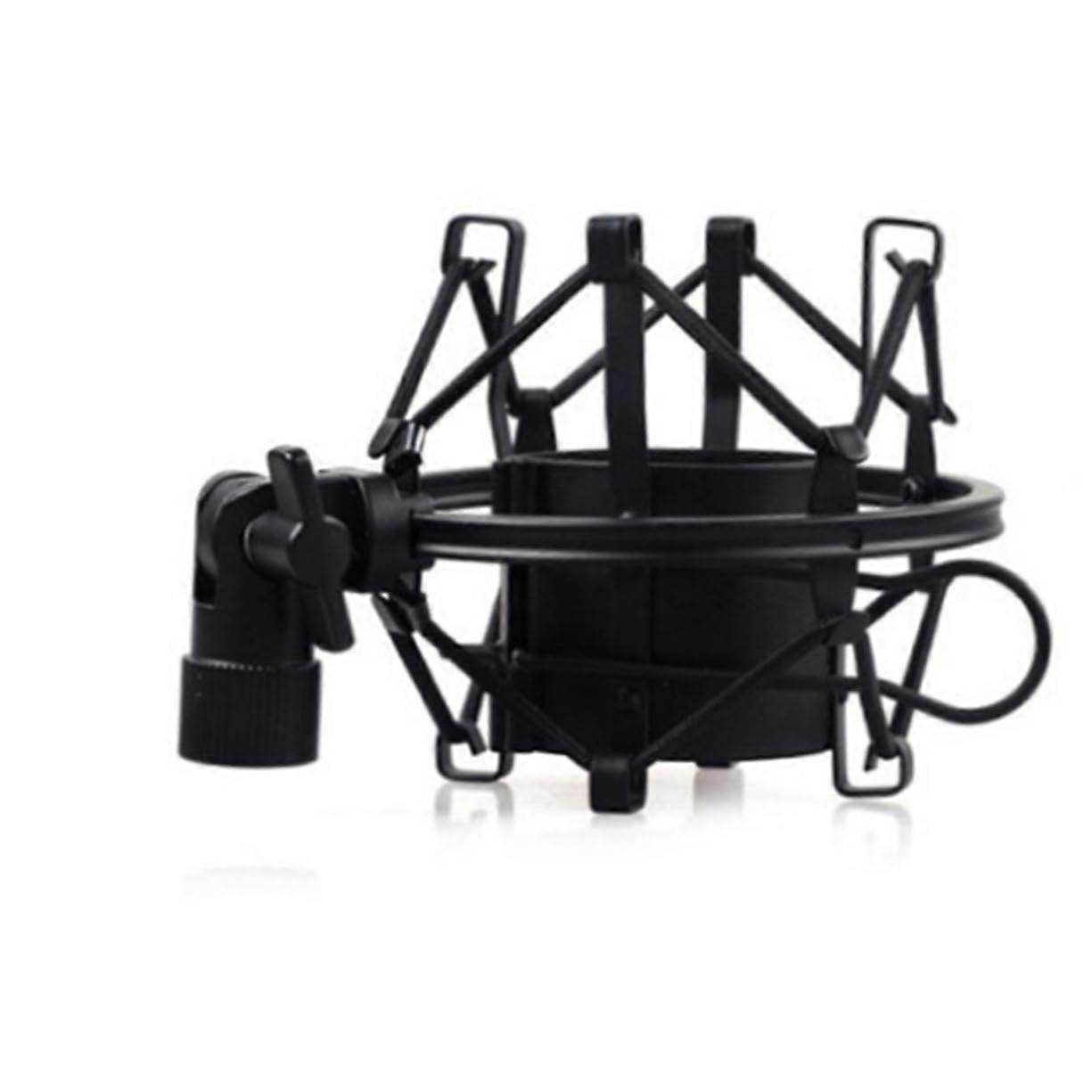 Universal Mount for Condenser Microphones Metal Construction, Noise Reduction, Studio Mic Stand, USB/XLR Compatible
