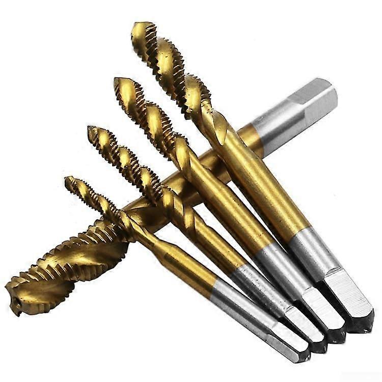 Efficient HSS Spiral Tap M5 for Threading Wood, Iron, Aluminium - Durable Metal Tapping Tool, 1 Piece