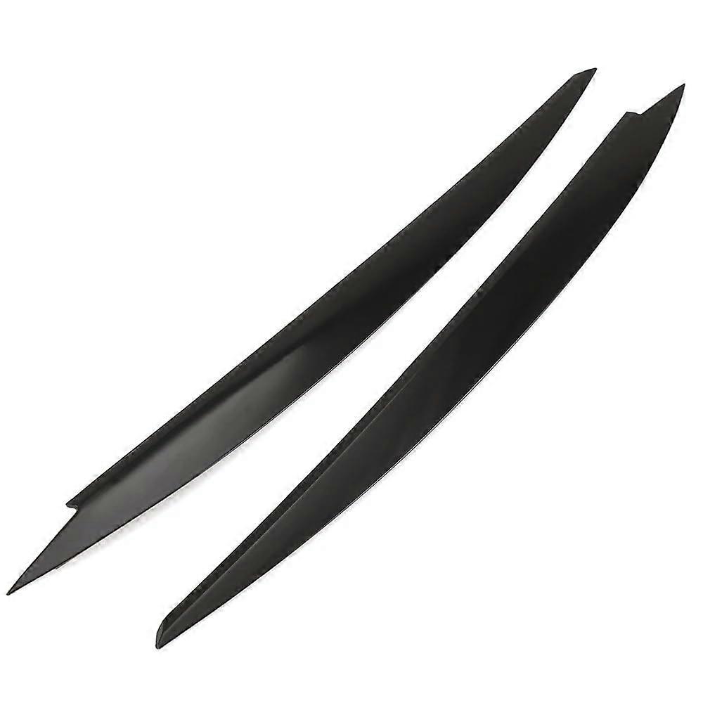 Headlight Cover For Golf 7 MK7 GTI R Eyebrow Eyelid Trim Sticker Compatible Car Accessories Black Color