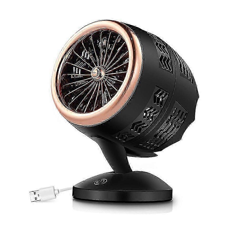 350w Space Usb Powered Heater Fan Portable Fan Fast Heating Thermostat Home