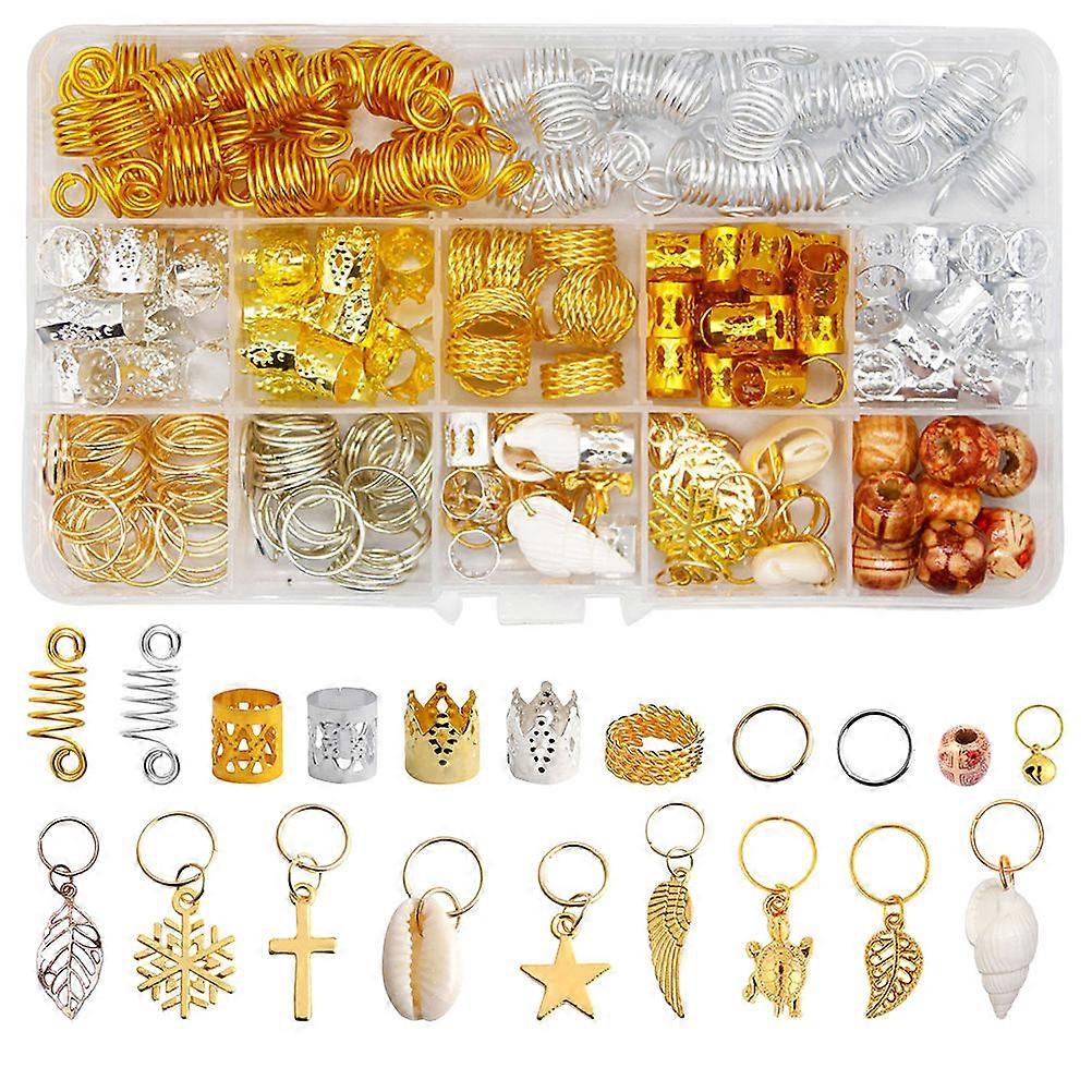 Dreadlocks Beads, Essential Hair Extension Tools with Tight Grip Cuffs