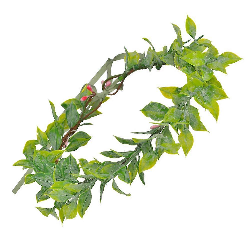 Ceremonial Head Wreath for Bridal Use, Ideal for Annual Meetings and Gatherings