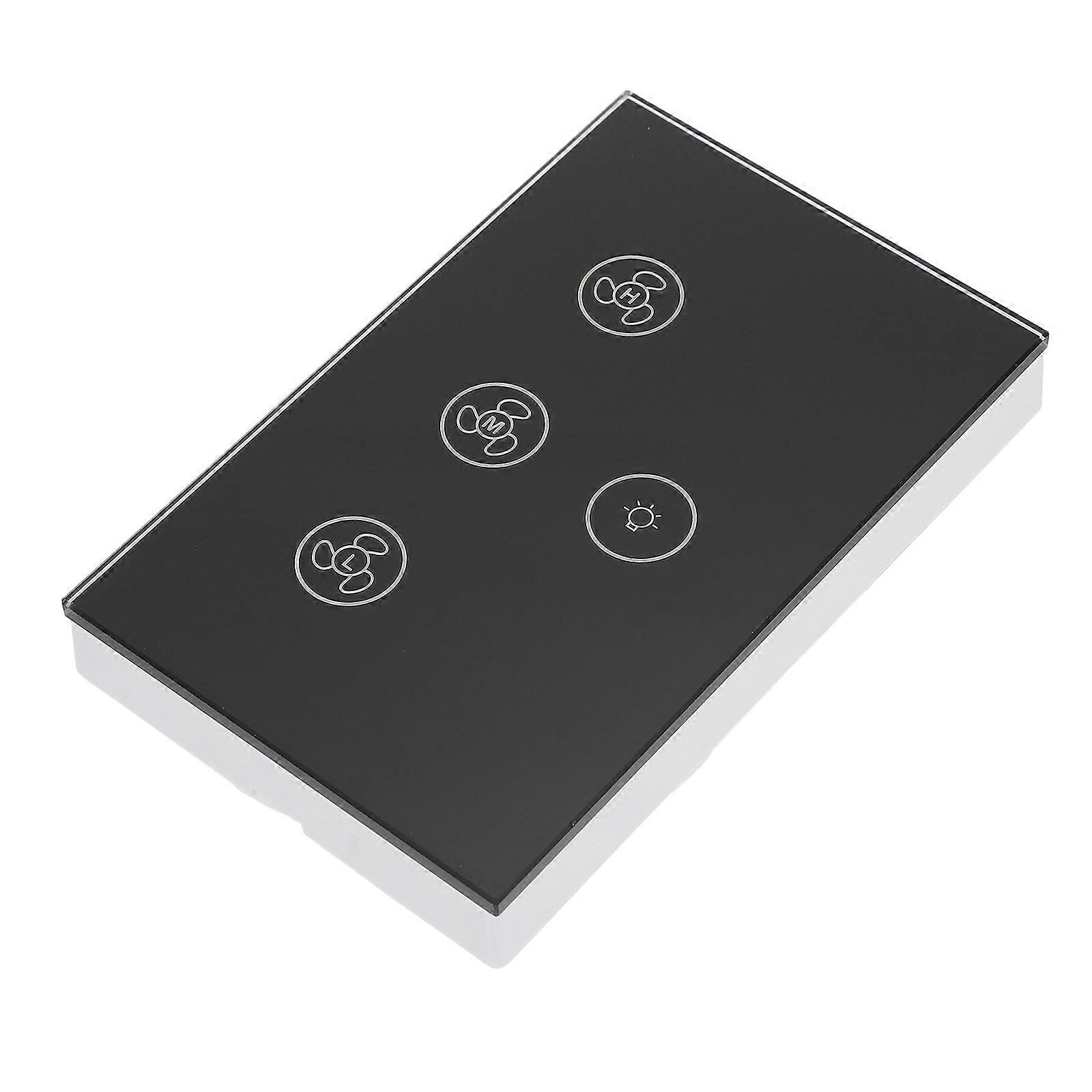 Touch Switch For Wireless Light And Fan Control Designed For Smart Home Use Featuring APP Control 1Pcs