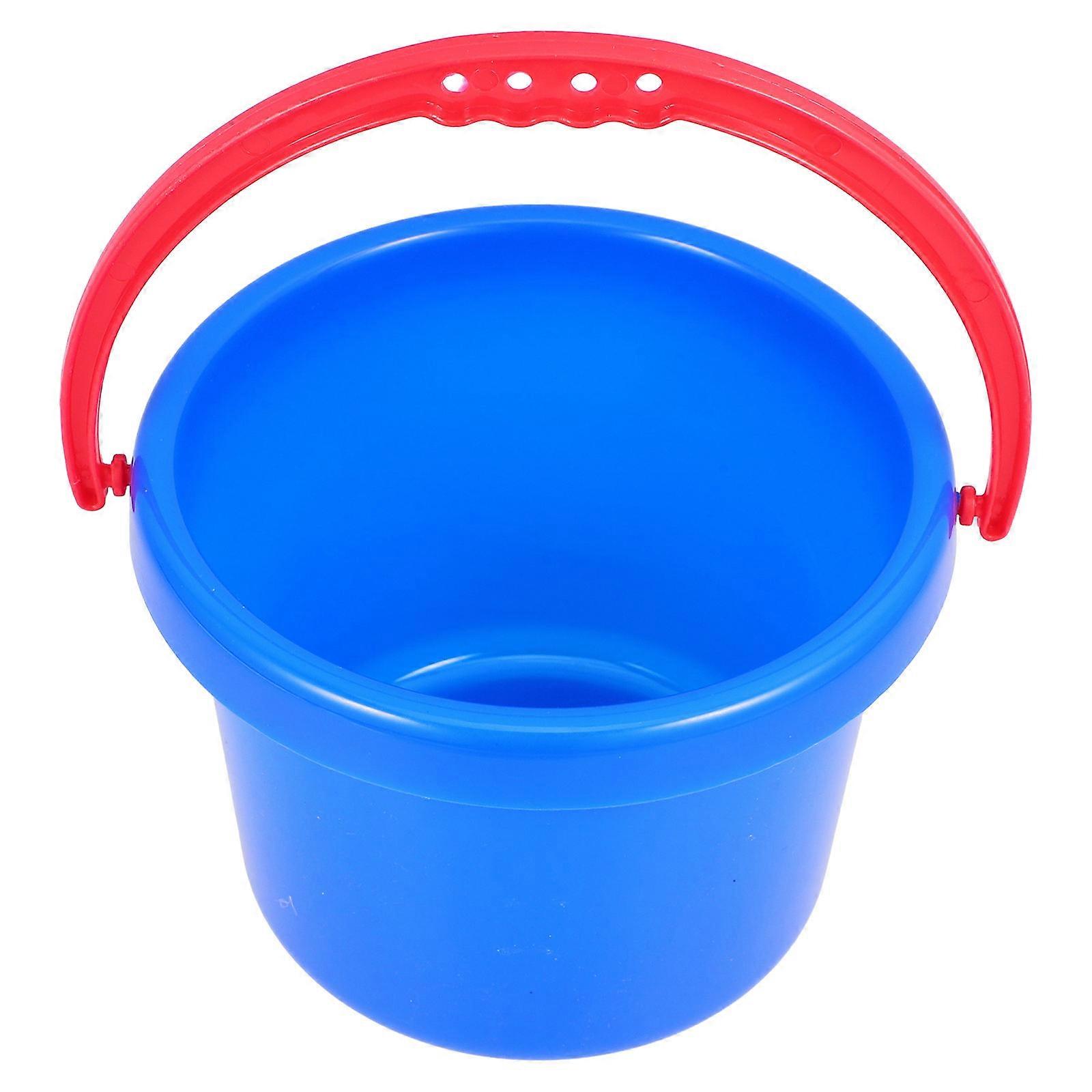 Portable Beach Sand Bucket with Handle – Compact Design for Sand Play, Painting & Storage – Versatile Fun Activity Tool for Summer