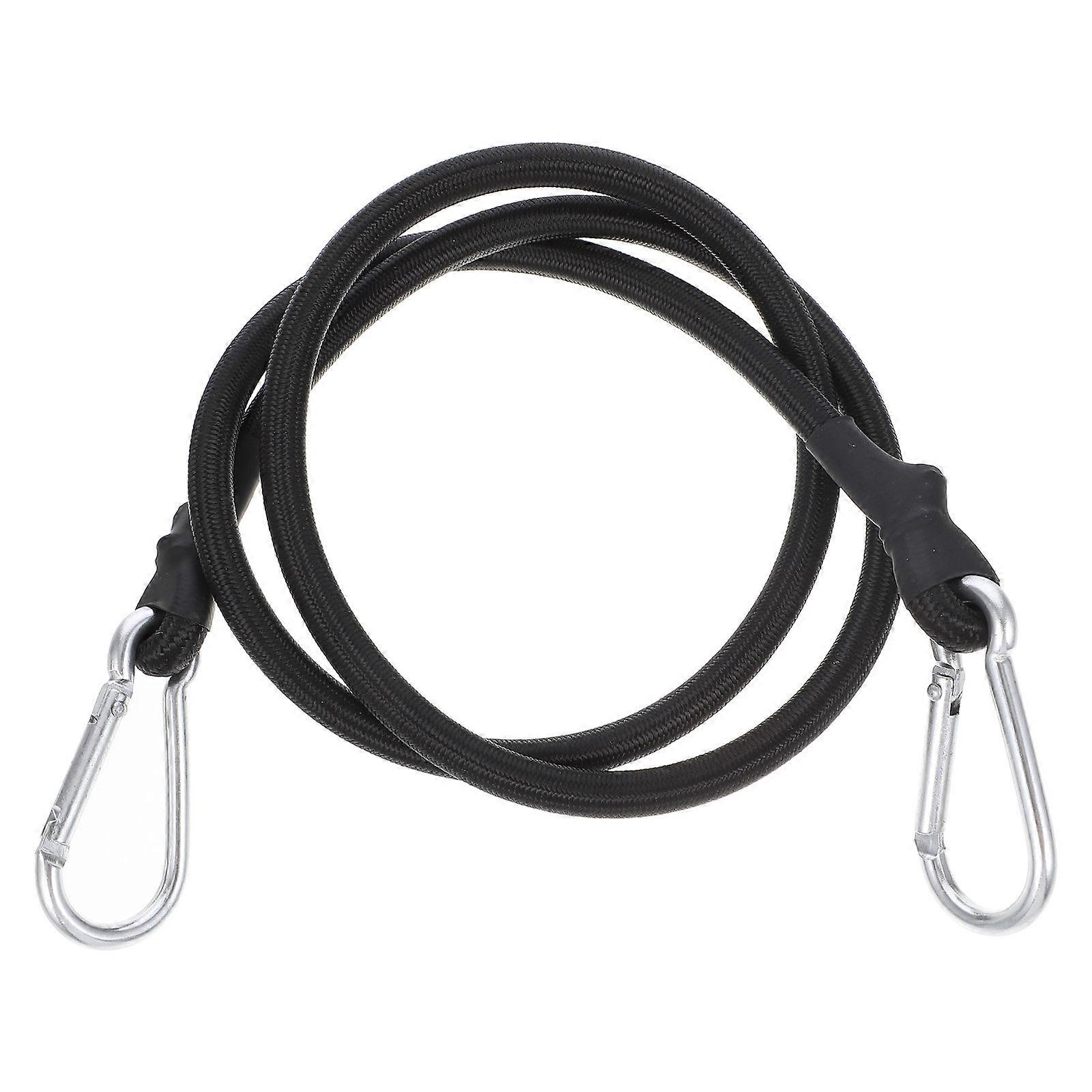 Durable Bike Luggage Straps with Hooks Made of Premium Nylon and Latex for Secure Transport 6pcs