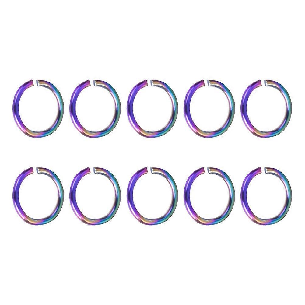 Stainless Steel Open Jump Rings for Jewelry Making DIY Bracelet Accessory Multi 100Pcs