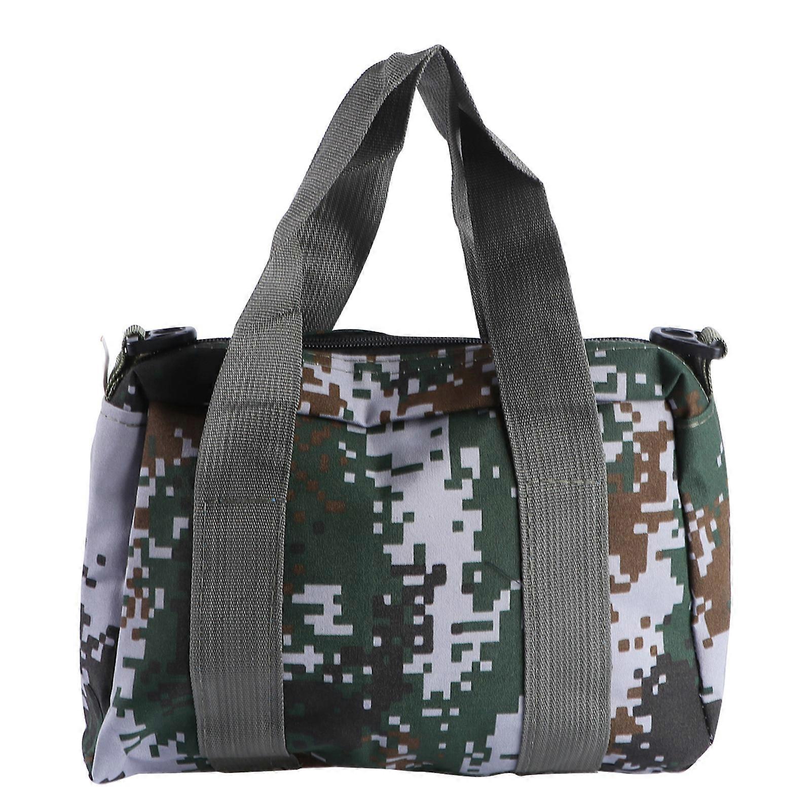 Durable Camouflage Tool Bag Outdoor Travel Storage Bag Suitable For Men And Women 1Pack