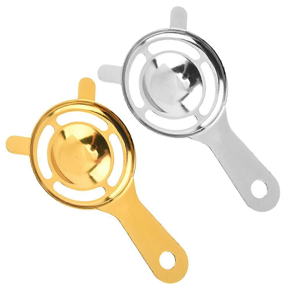 Egg Separator Kitchen Egg Yolk Separator for Baking Use 2Pcs Set