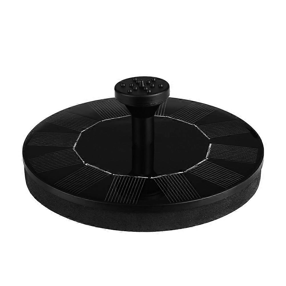 Solar Powered Fountain Pump Floating Water Fountain for Garden 1Set