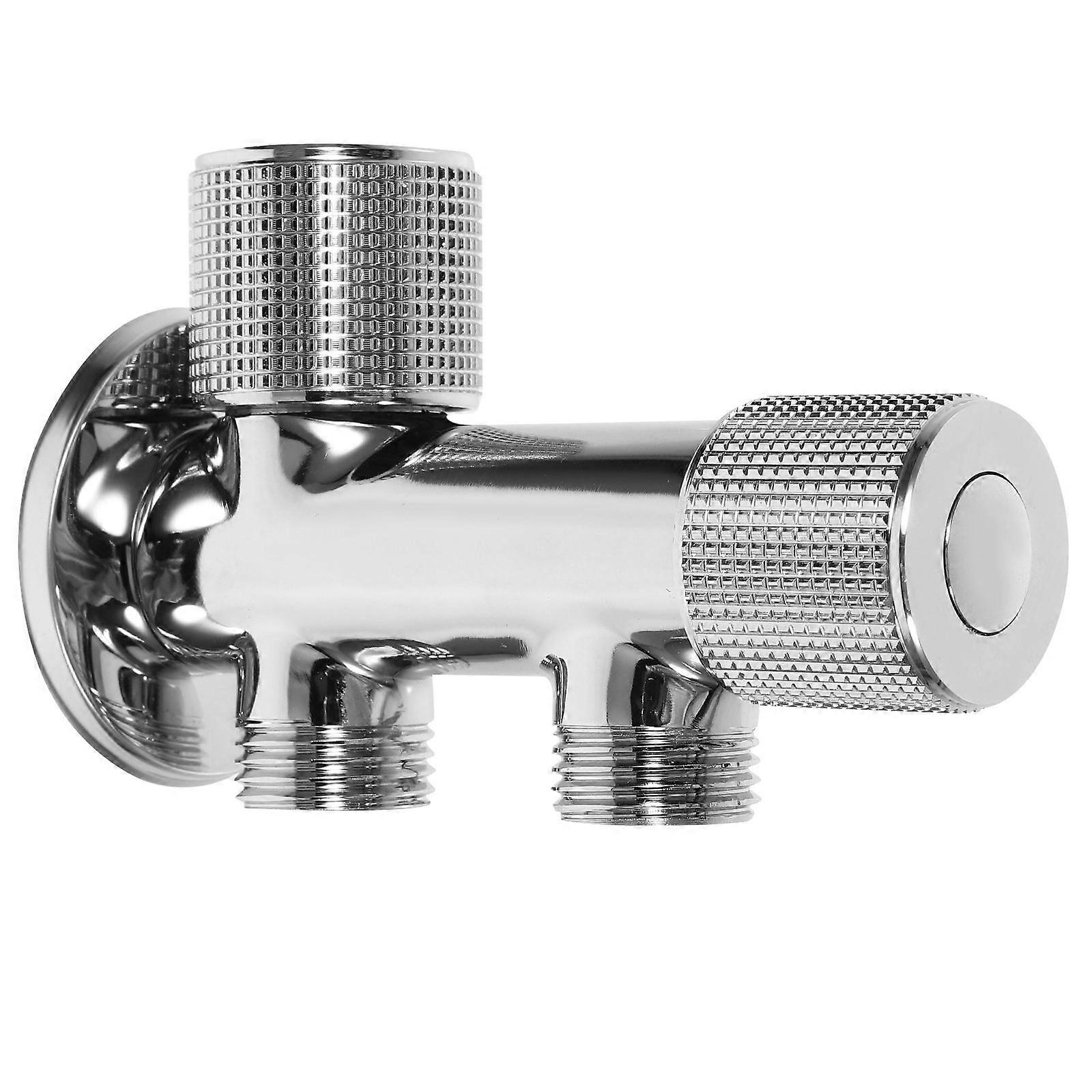Stainless Steel Water Shut Off Valves for Home Use with and Easy Installation Silver 1in 2out