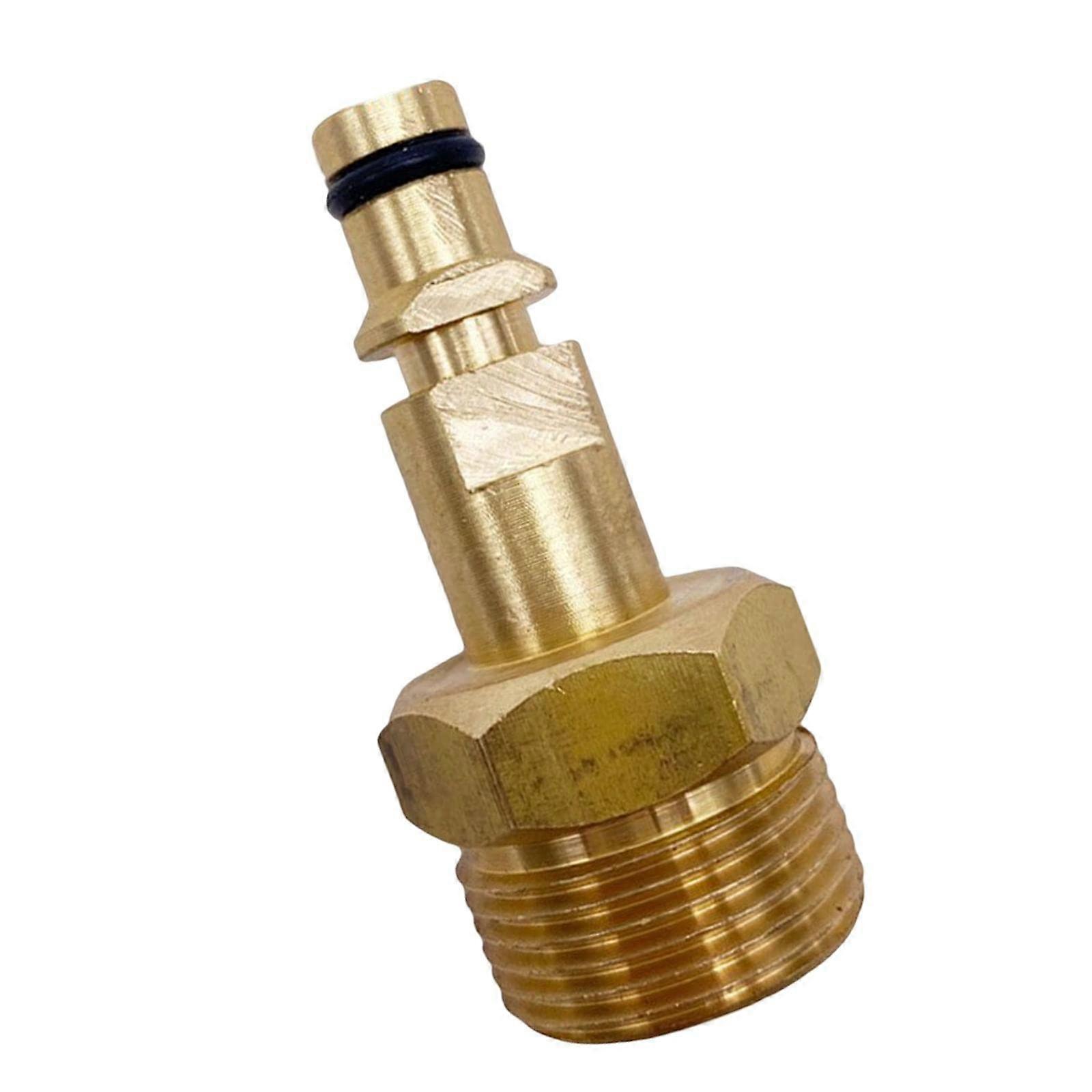 Upgrade M22 Pressure Washer Hose Adapter Quick Coupling Copper Pressure Washer Adapter for Replacement Garden
