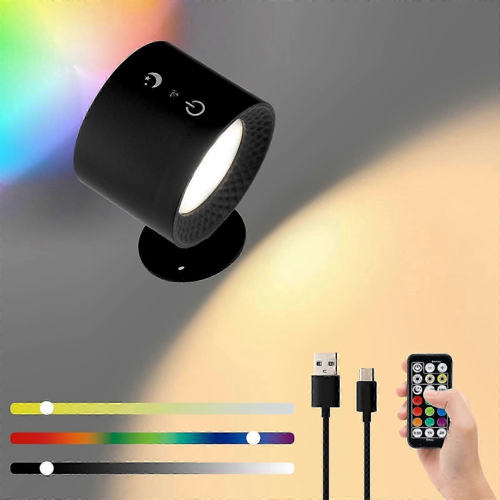 Lumières Glowright,Appliques murales Glow Right,Lumière double face,Décharge maximale 40h
