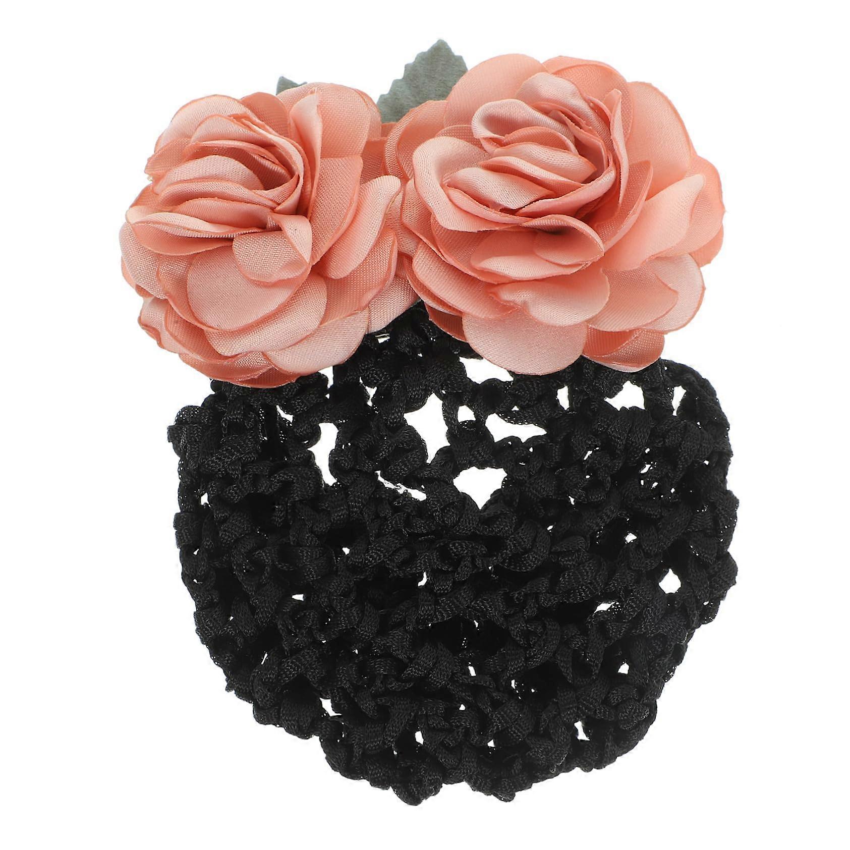 Hair Bun Net 2-Pack Classic Flower Hairnets For Bun Daily Use And Special Occasions