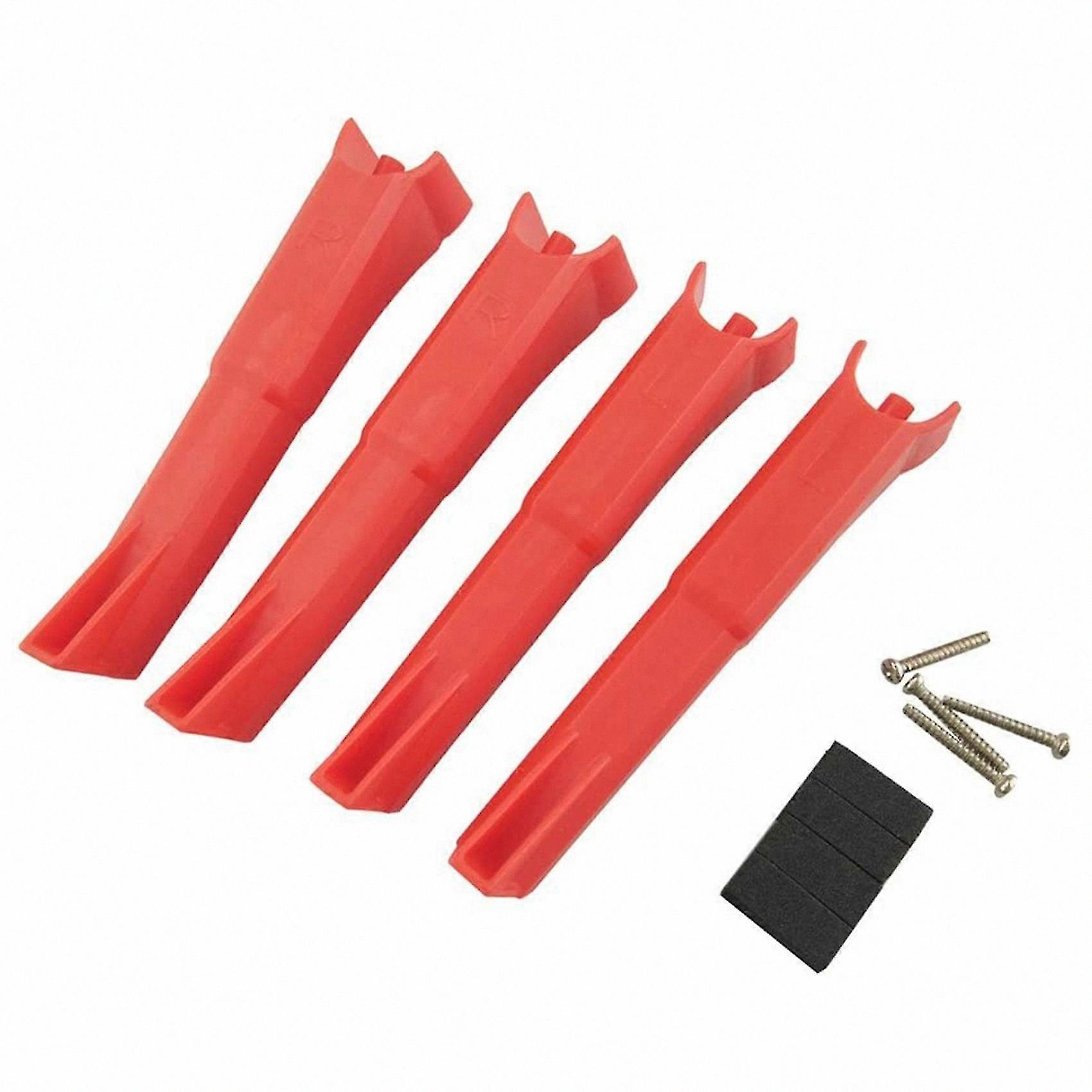 4-Pack Replacement Landing Gear for FPV Quadcopter Drone Parts Red