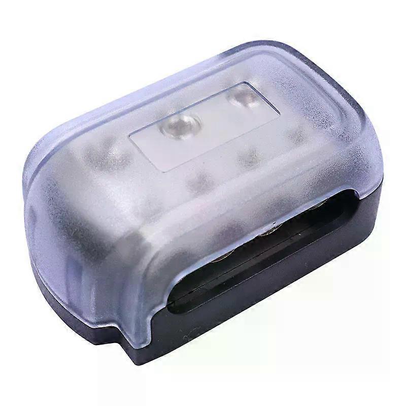 Car Stereo Audio Power Distribution Block 3x0GA In 4x4GA Out Audio Spliter Amp Power Distributor Car Audio Modification Parts