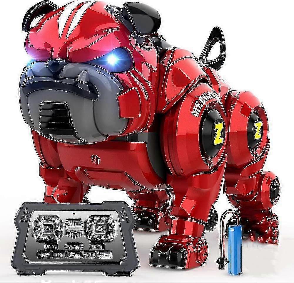 Robot Dog For Kids Remote Control Robot Rechargeable Programing Stunt Robo Dog With Sing Dance And Touch Function Xmas Birthday Gifts