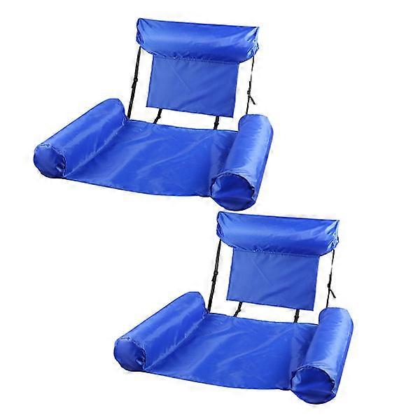 Mordely 2pcs Water Floating Hammock Inflatable Swimming Pool Float