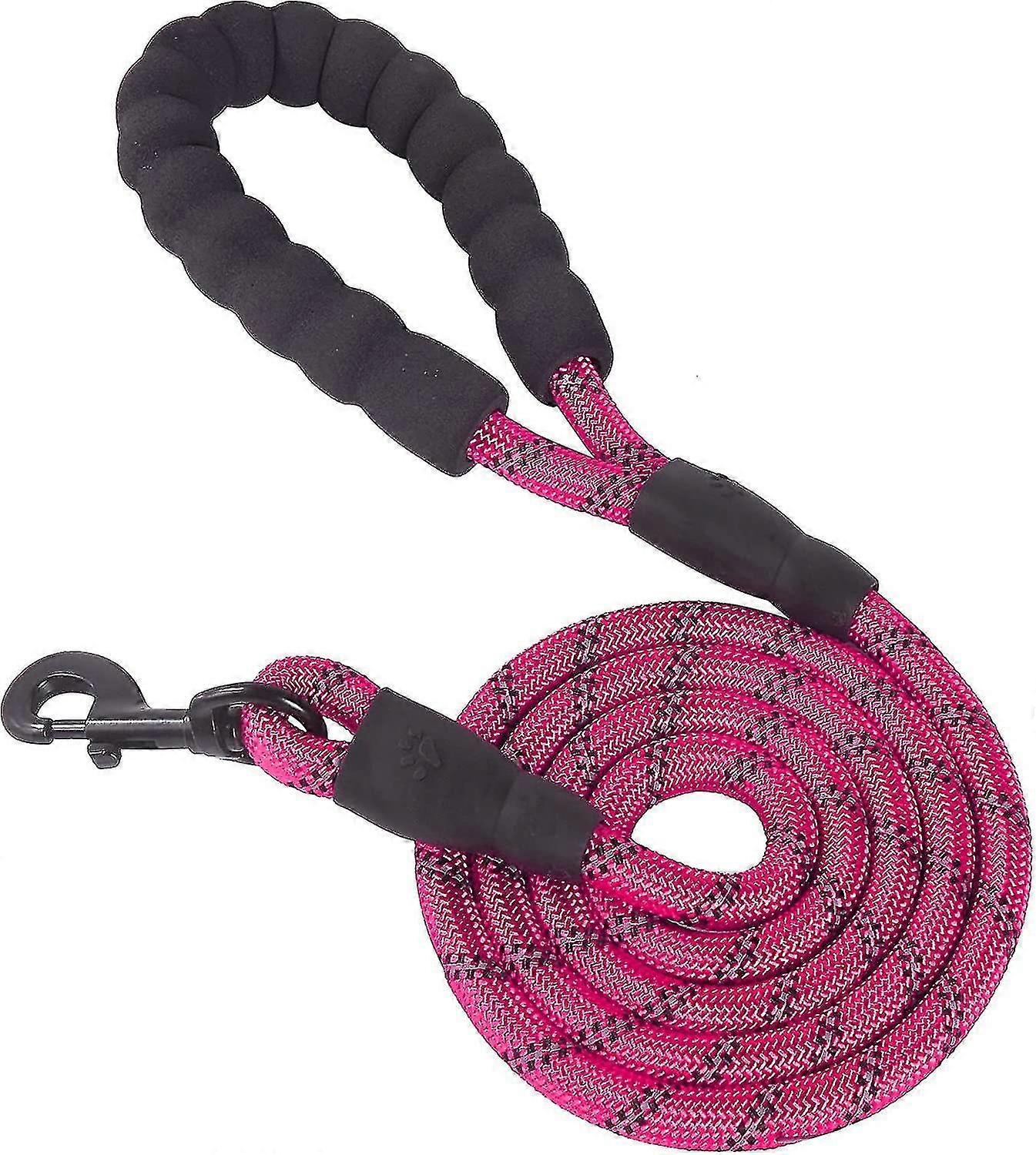 Dog Leash 2m Strong Dog Leash With Highly Reflective Yarns, 362 Tan...