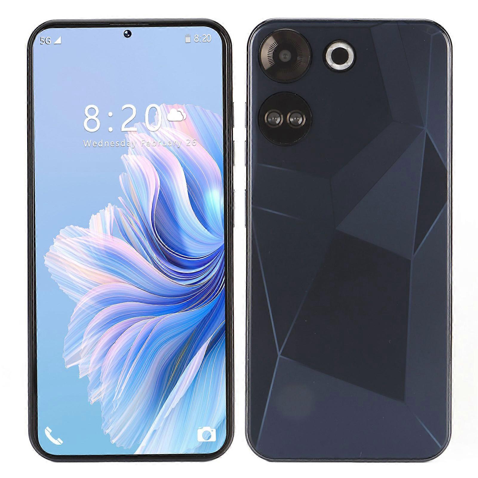 4G 12GB RAM 256GB 6.54" Android 13 Double SIM Noir Smartphone