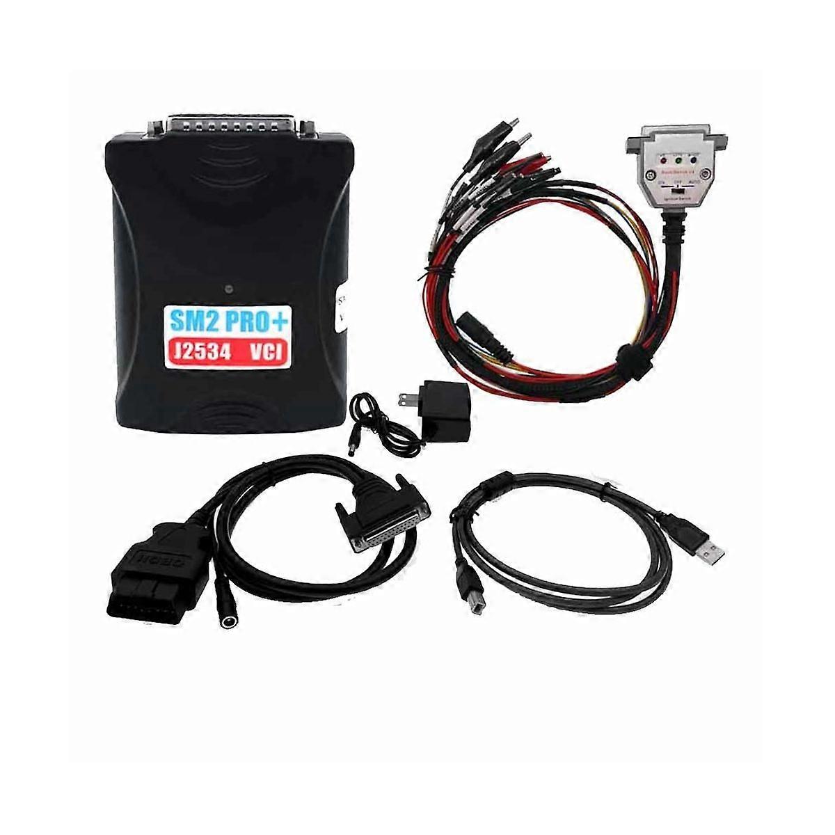 2.21.22 SM2 Pro+ J2534 VCI ECU Programmer Read Write ECU 67IN1 FLASH EEPROM PFLASHER Update Version