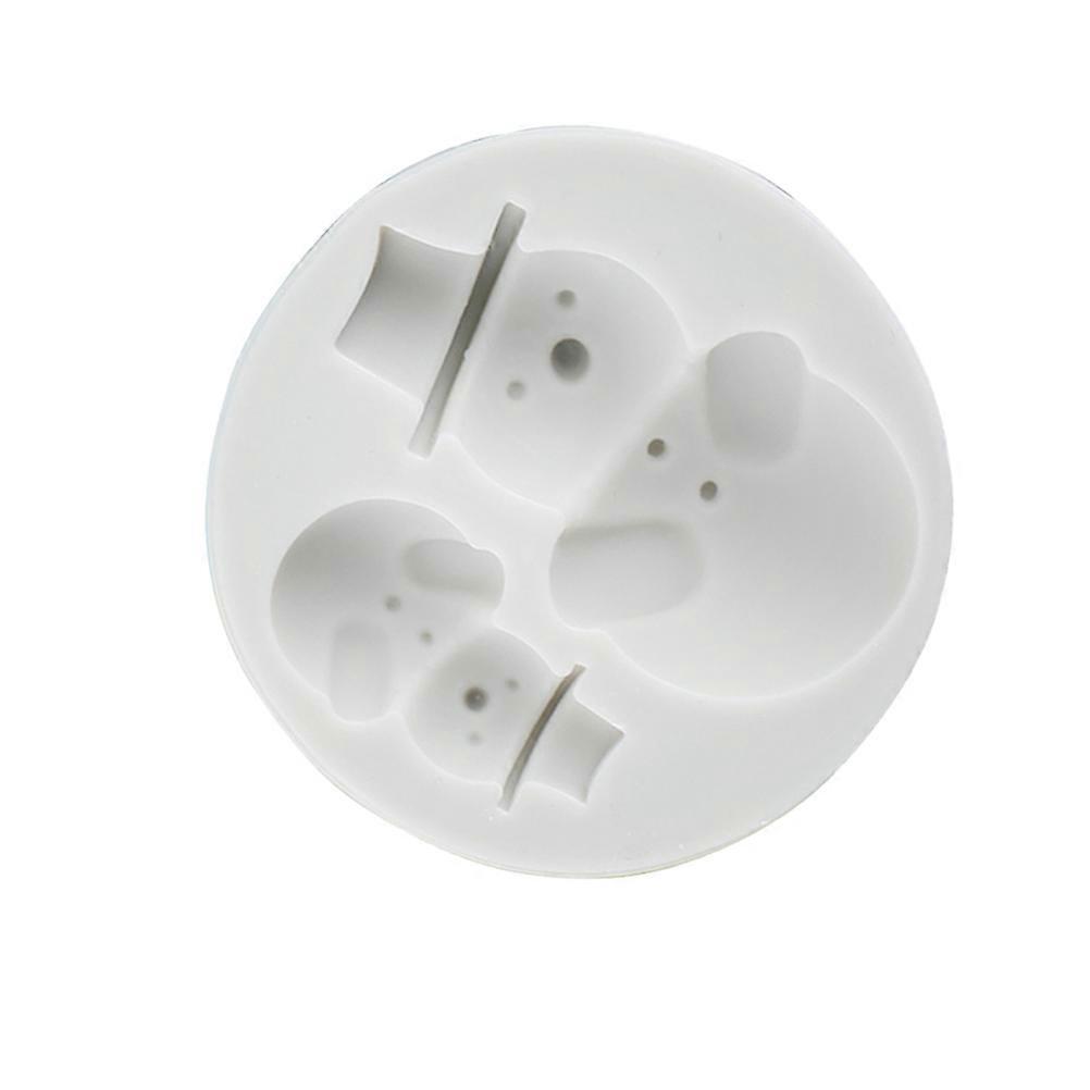 Christmas Chocolate Mold White Fondant Mold Baking Tool with Versatile Function