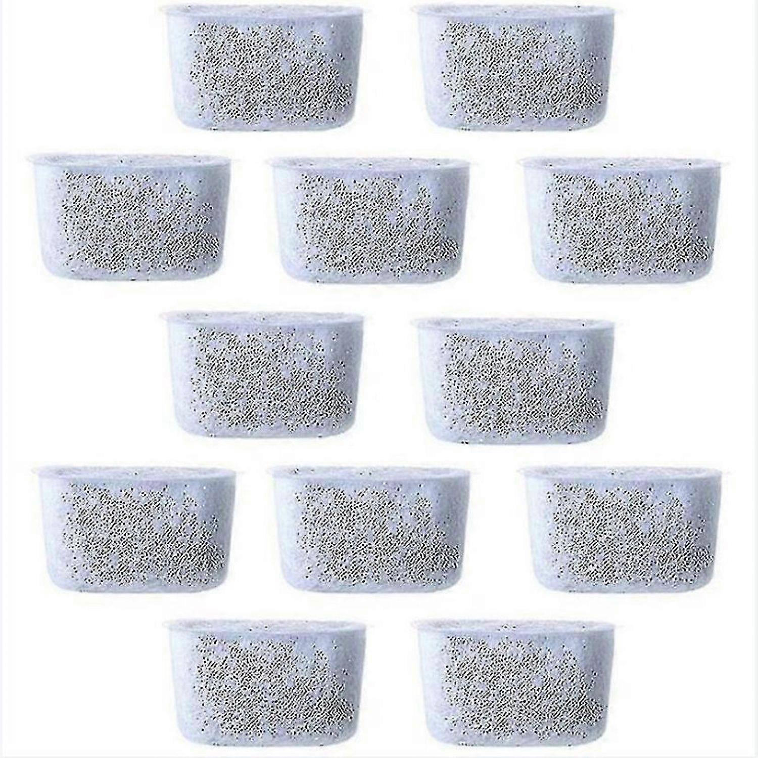 12pcs Replacement Charcoal Water Filters Non-Woven Filter for Coffee Makers -HK908