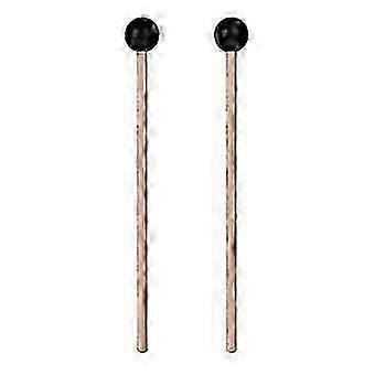 1 Pair Marimba Mallets Maple Handle Plastic Ball Drumstick Percussion Instrument Accessories For Beginners Training