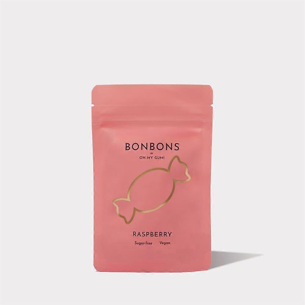 Oh My Gum Raspberry Bonbons 32g - 10 Pack
