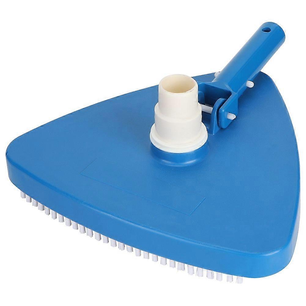 Portable Weighted Triangular Shape Swimming Pool Vacuum Head Brush Cleaning Tool Accessories