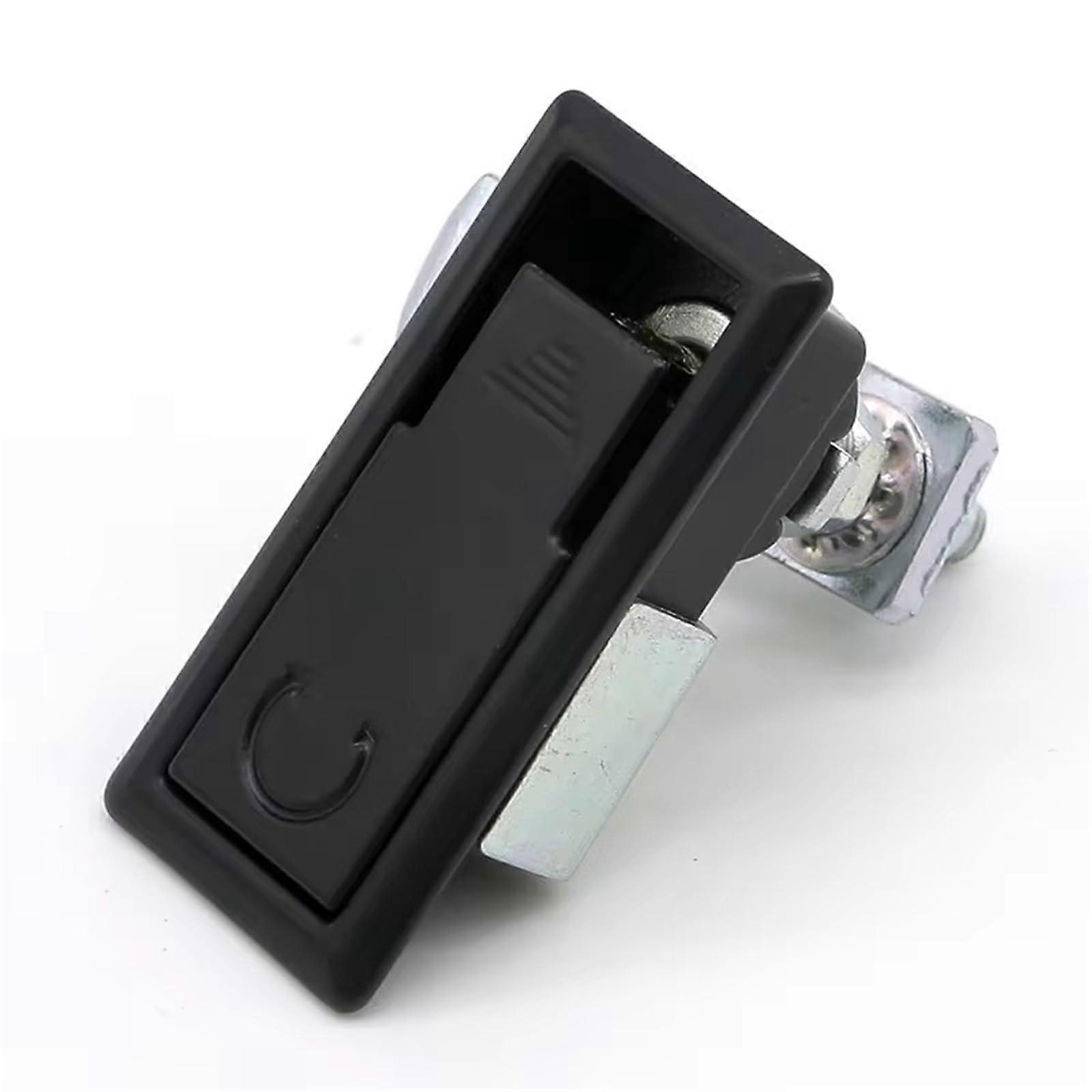 Zinc Alloy Cabinet Button Lock, Adjustable Pop-Up Panel Lock, 1 Piece, Silver