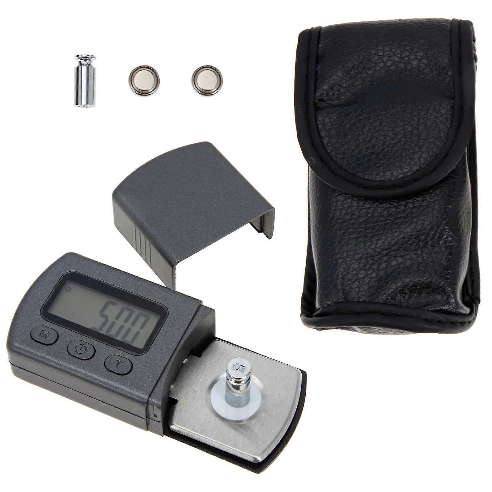 Weight Load Meter Turntable Record Maintenance Abs Black Reduce Noise 1 Set