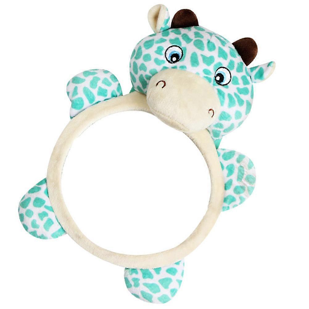 Mirrors Green Plush with Cute Giraffe Design to Easily Monitor Baby for Car Use