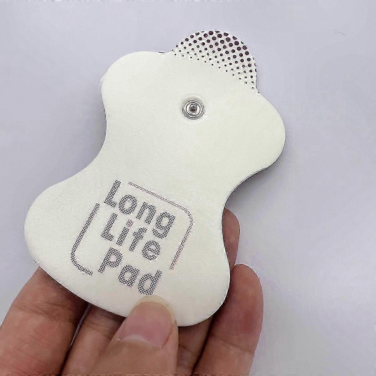 Universal Electrode Pads for Muscle Massagers, 10-Pack Replacement Sheets for Most Devices