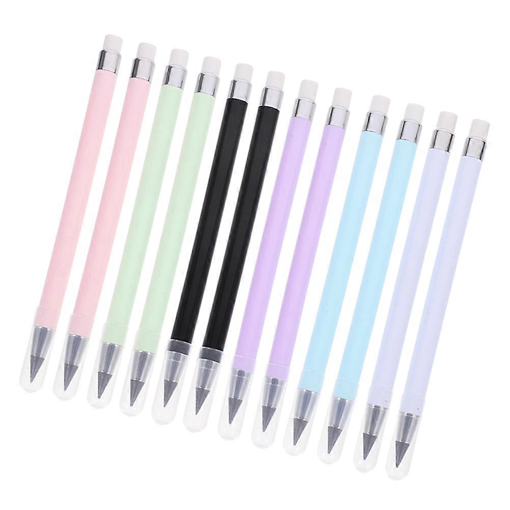Inkless Pencil with Eraser for Sketching and Writing 48Pcs