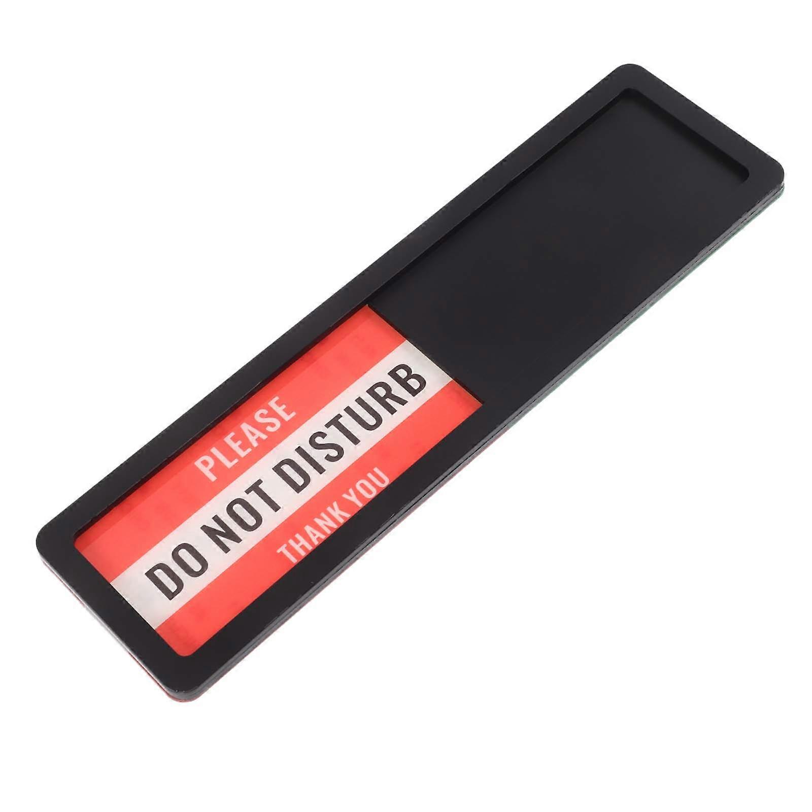 Do Not Disturb Door Slider Sign for Office Privacy Display