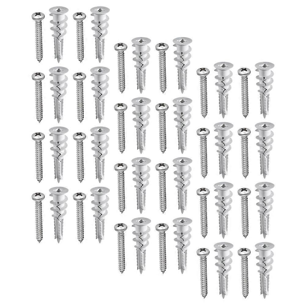 Self Drilling Drywall Anchors and Screws Kit for Home Use 150Sets