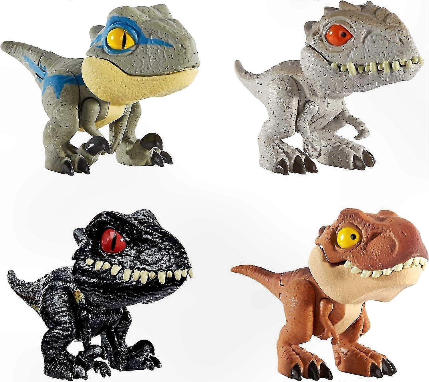 Collectible Dinosaur Figures for Display, Play, and Backpack Accessory Use