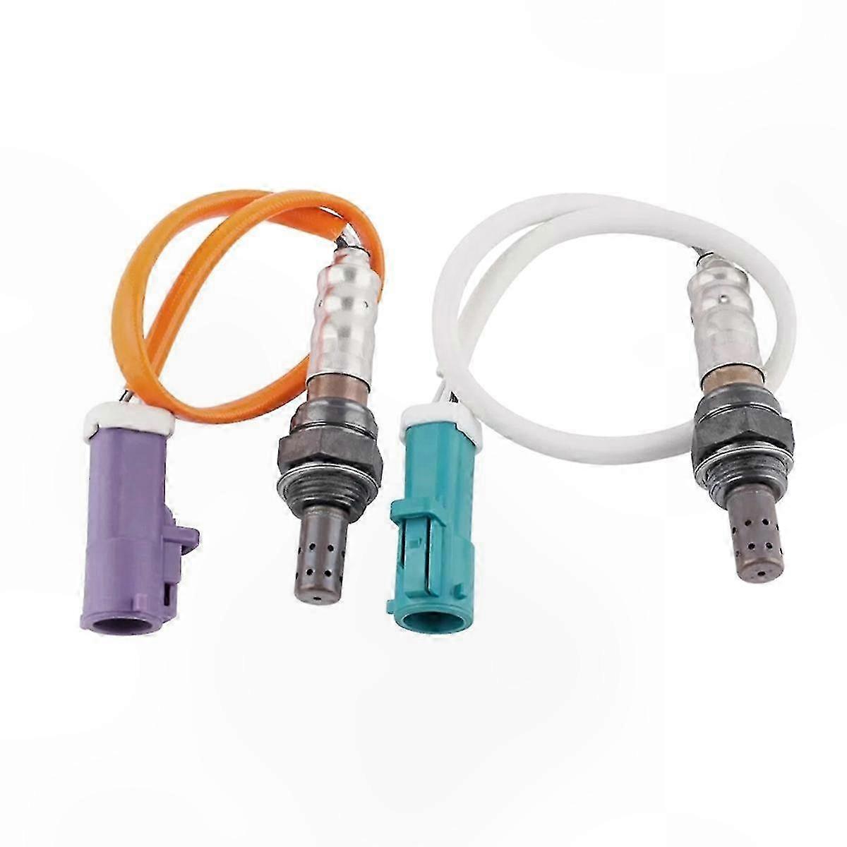 2011-2019 Fiesta 1.6L Sauerstoffsensor Set - 2 Stück Upstream & Downstream 4-Draht vorne/hinten O2 Sensoren 234-4493 234-4555